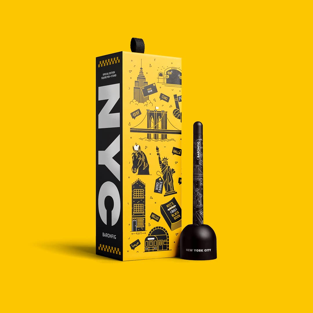 New York City Squire Pen & Stand