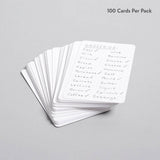 Strategist Index Cards